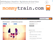 Tablet Screenshot of mommytrain.com